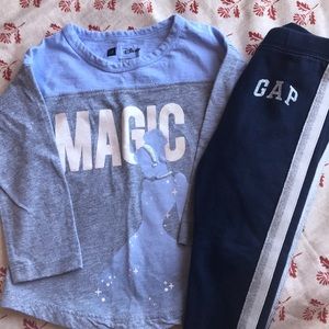 GAP Toddler shirt & leggings (both 18-24m)